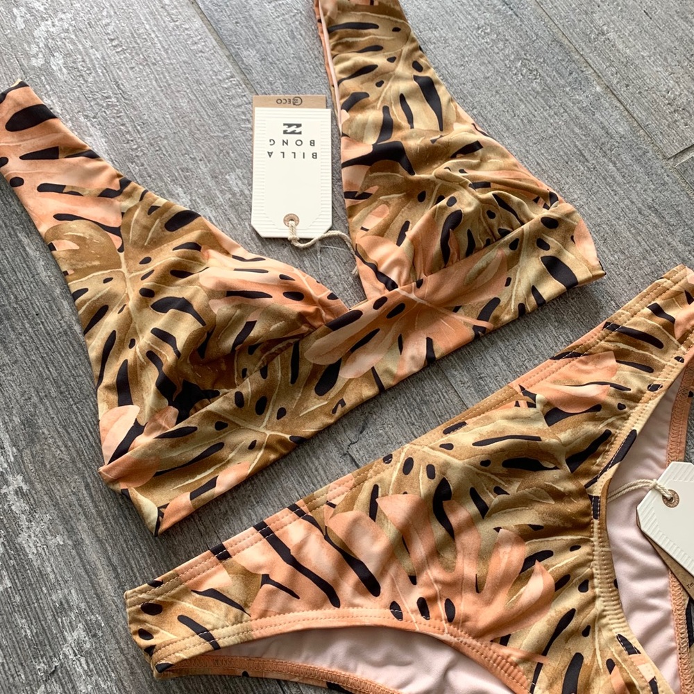 🔥🔥BILLABONG - HULA PALM PLUNGE LOWRIDER SET🔥🔥 - Picture 6 of 10